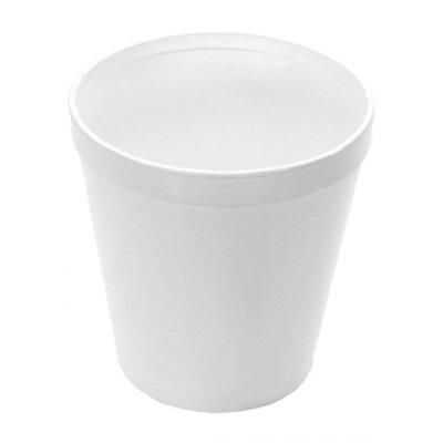 24C 24OZ FIBRACAN ROUND FOAM CONTAINER